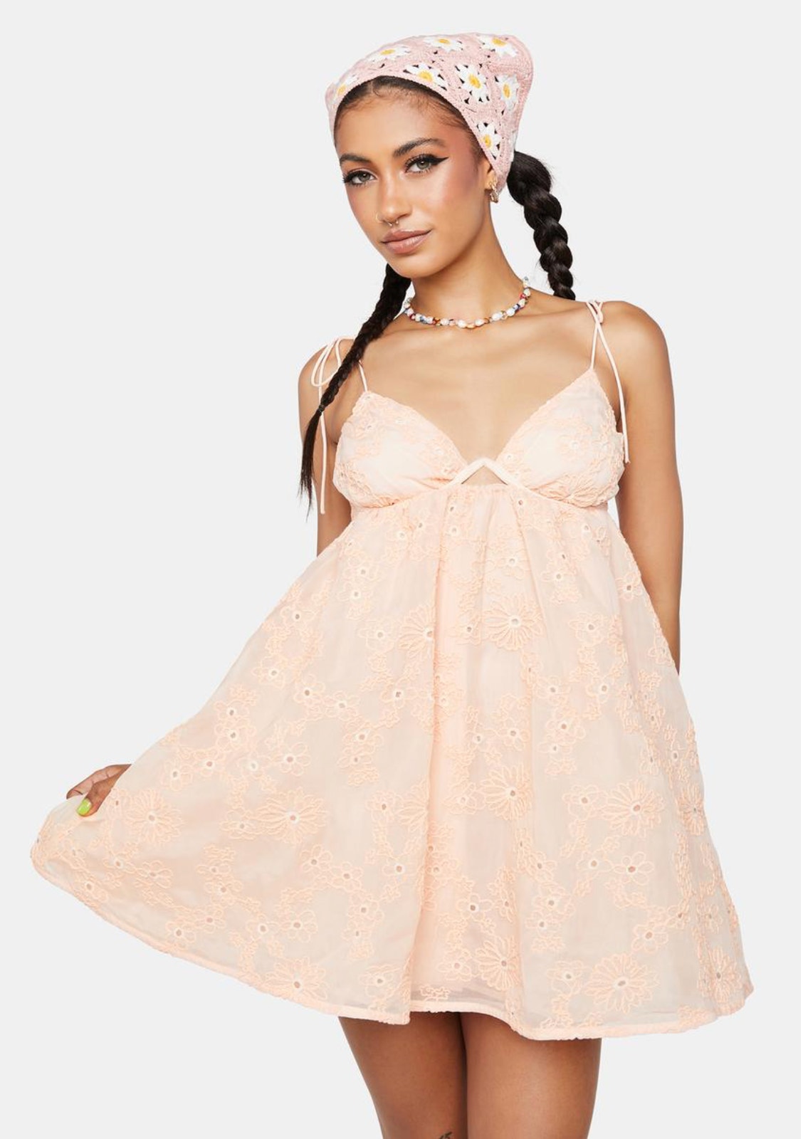 For Love & Lemons, Frances Mini Dress, Msrp $310, Nwt